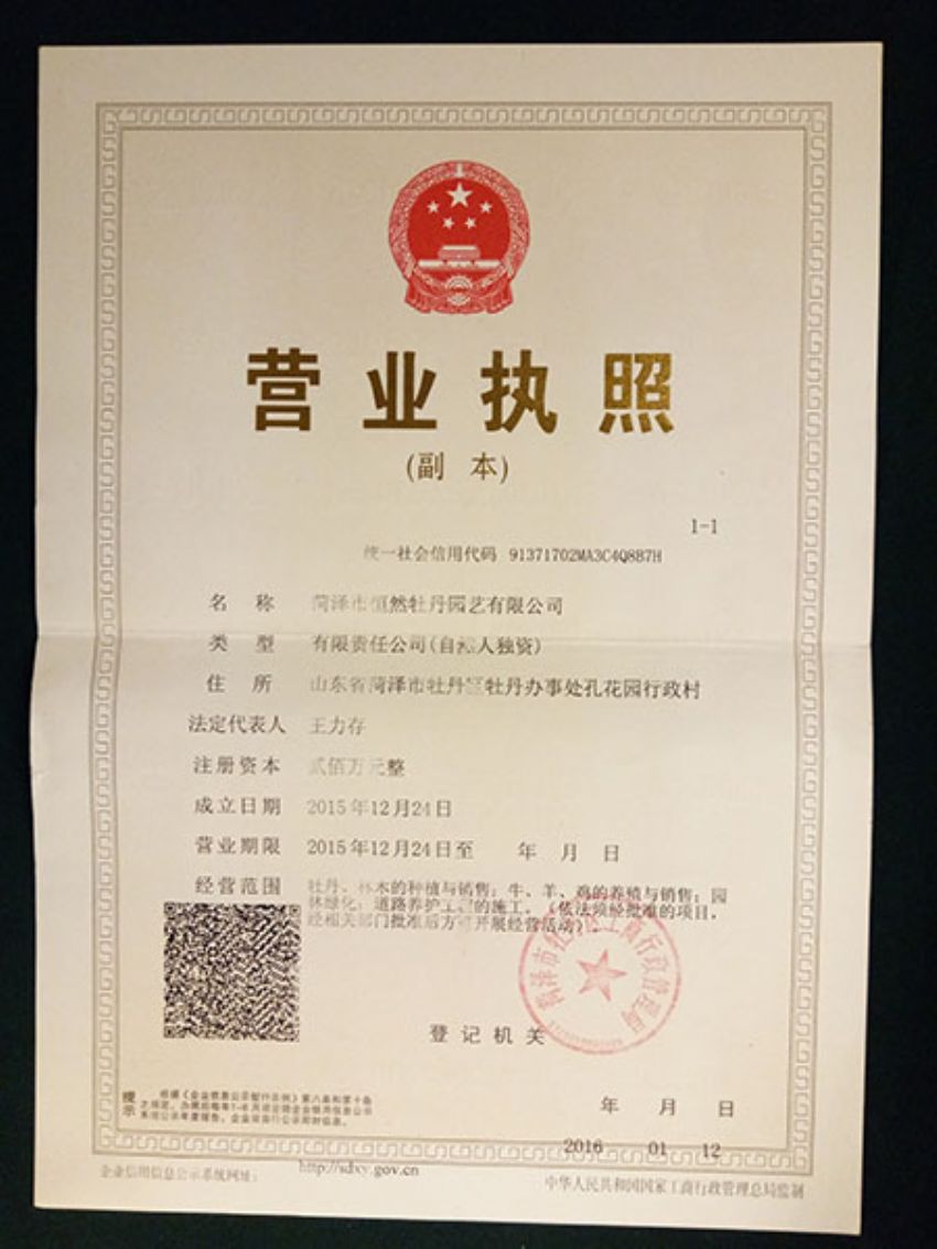 點(diǎn)擊查看詳細(xì)信息<br>標(biāo)題：營業(yè)執(zhí)照 閱讀次數(shù)：1251